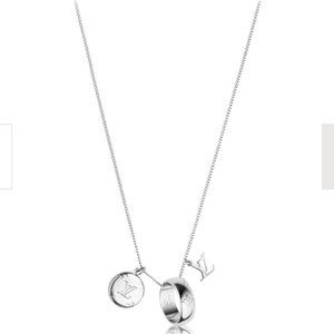 New! Louis Vuitton Monogram Charms Necklace